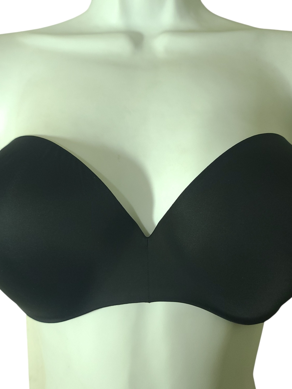 Victoria's Secret Black Strapless Smooth Contour Push Up Bra Size 36D